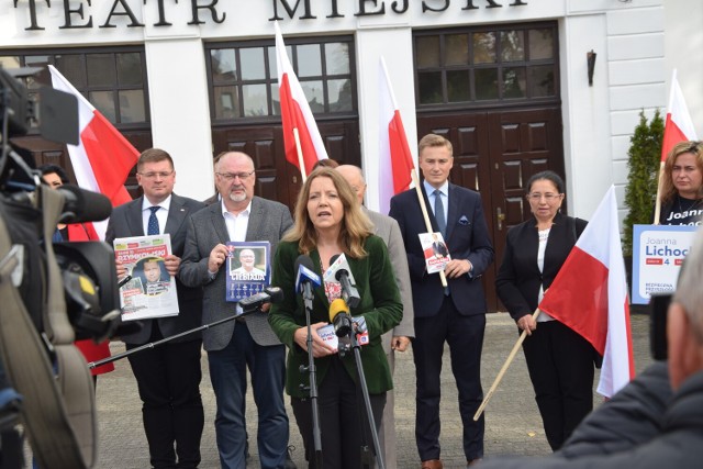 Konferencja odbyła się z udziałem kandydatów PiS do Sejmu i Senatu