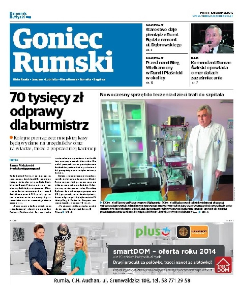 Goniec Rumski - co w gazecie?