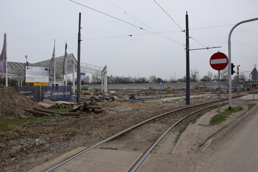 Budowa Centrum Przesiadkowego "Zawodzie" w Katowicach