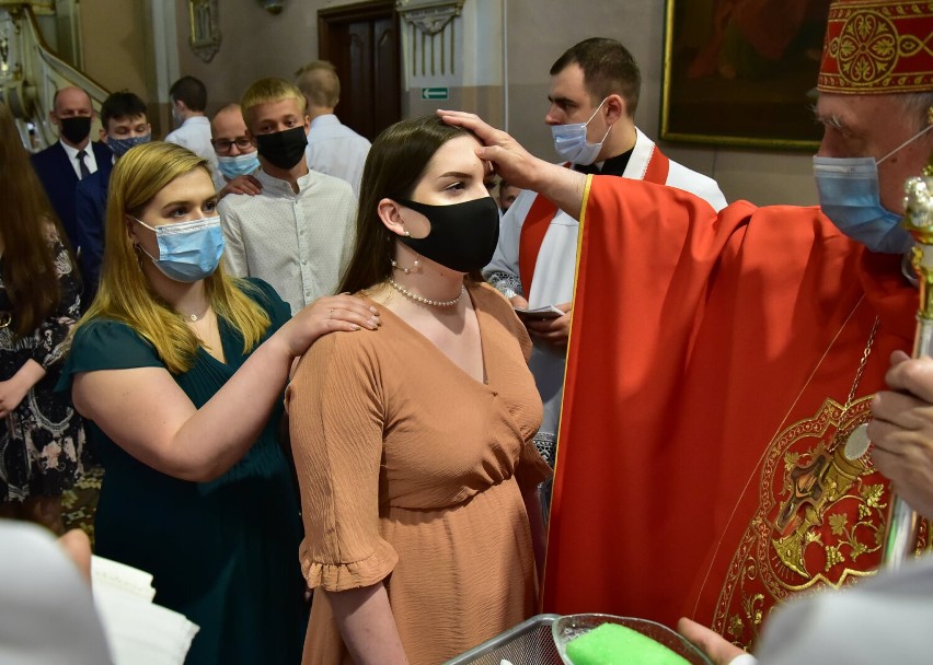 Bierzmowanie 2021 w parafii św. Mikołaja w Wolborzu
