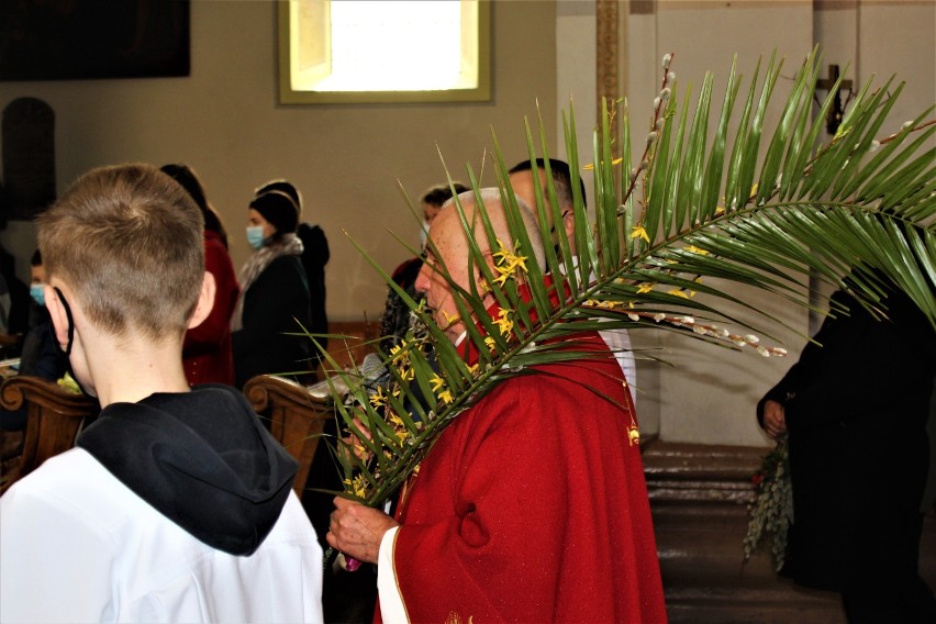 Tak wyglądała Niedziela Palmowa w kościele pw. św. Andrzeja...