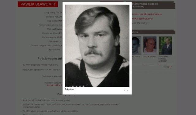Sławomir Pawlik od 1993 roku jest poszukiwany przez policję, najpierw z rodzinnego Solca Kujawskiego, później z Bydgoszczy