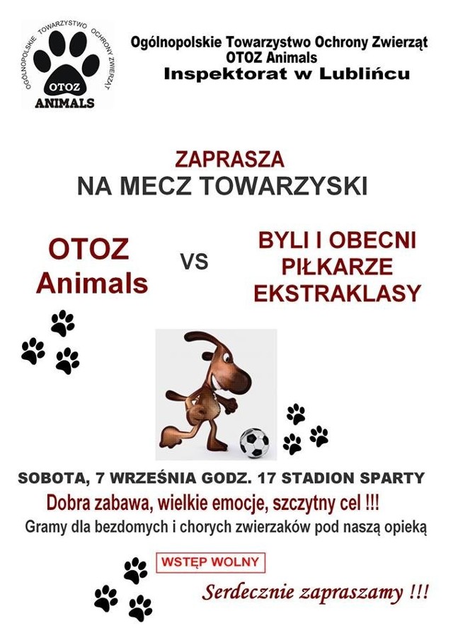 OTOZ Animals Lubliniec zaprasza na imprezę