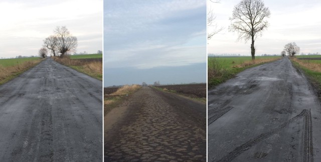 Pracownicy Zarządu Dróg Powiatowych w Pyrzycach byli już na miejscu i zrobili dokumentację zniszczonej drogi. Jest szansa, że na początku roku nawierzchnia zostanie wyrównana.