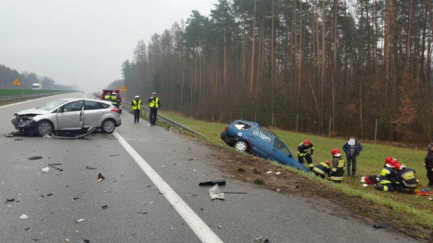 A2: Zderzenie dwóch aut