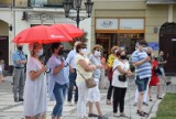 Nie dla legalizacji przemocy domowej - protest na Głównym Rynku w Kaliszu ZDJĘCIA