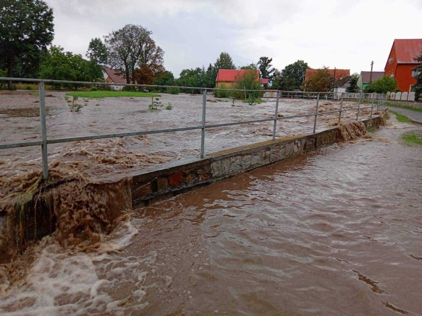 Powódź na południu Opolszczyzny
