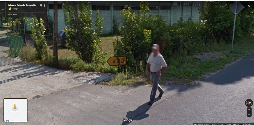 W gminie Bobrowo najwięcej zdjęć kamera Google Street View...