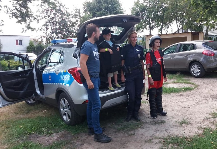 Spotkanie z policjantami i strażą miejską w Rożnowie