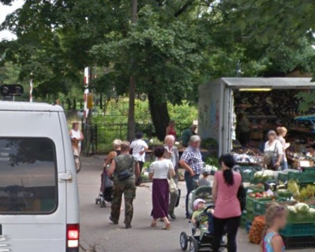 Tak wyglądał Aleksandrów Kujawski w 2012 roku w kamerze google street view