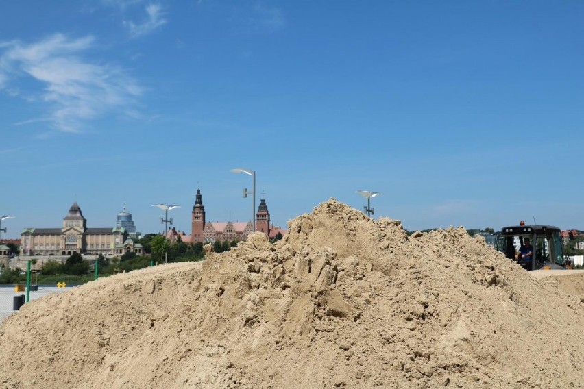 400 ton piasku na Łasztowni. Festiwal Rzeźby w Piasku w Szczecinie [zdjęcia] 