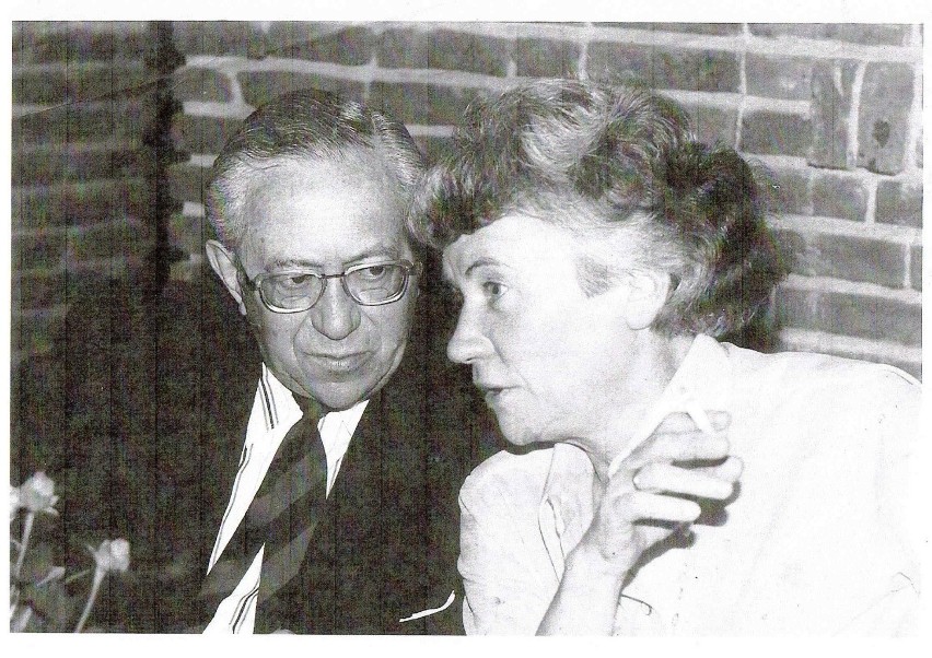 Erich  Gottschalk (na zdjęciu z drugą żoną) zmarł w 1996 r....