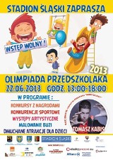 Olimpiada Przedszkolaka na Stadionie Śląskim w Chorzowie [PROGRAM]