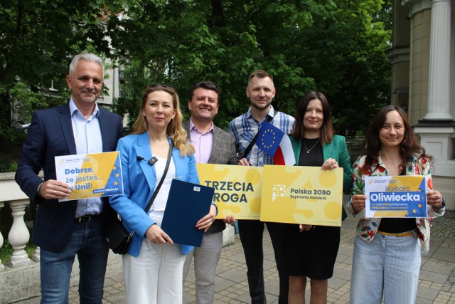 Wybory do Parlamentu Europejskiego. Posłanka Barbara Oliwiecka z Trzeciej Drogi oficjalnie rozpoczęła kampanię