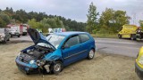 Na Grunwaldzkiej w Bydgoszczy zderzyły się dwa samochody [zobacz zdjęcia]