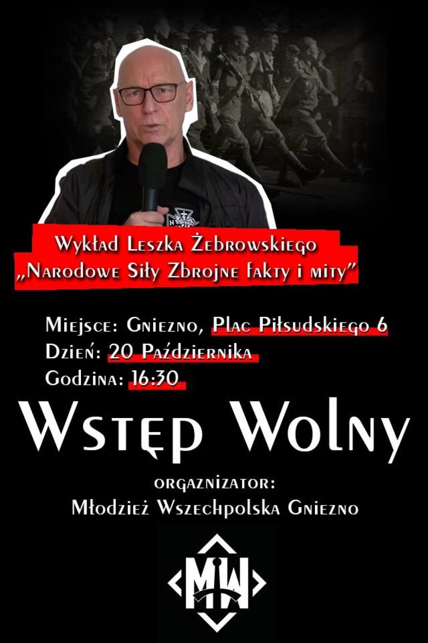 Koło Młodzieży Wszechpolskiej w Gnieźnie zaprasza na wykład...
