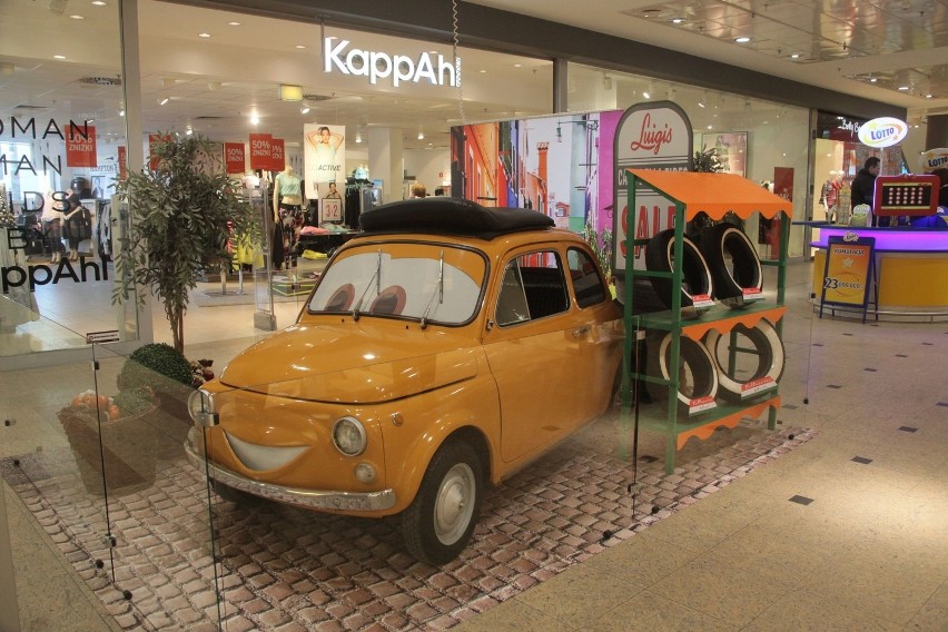 Samochody z filmów animowanych w Galerii Łódzkiej [ZDJĘCIA]