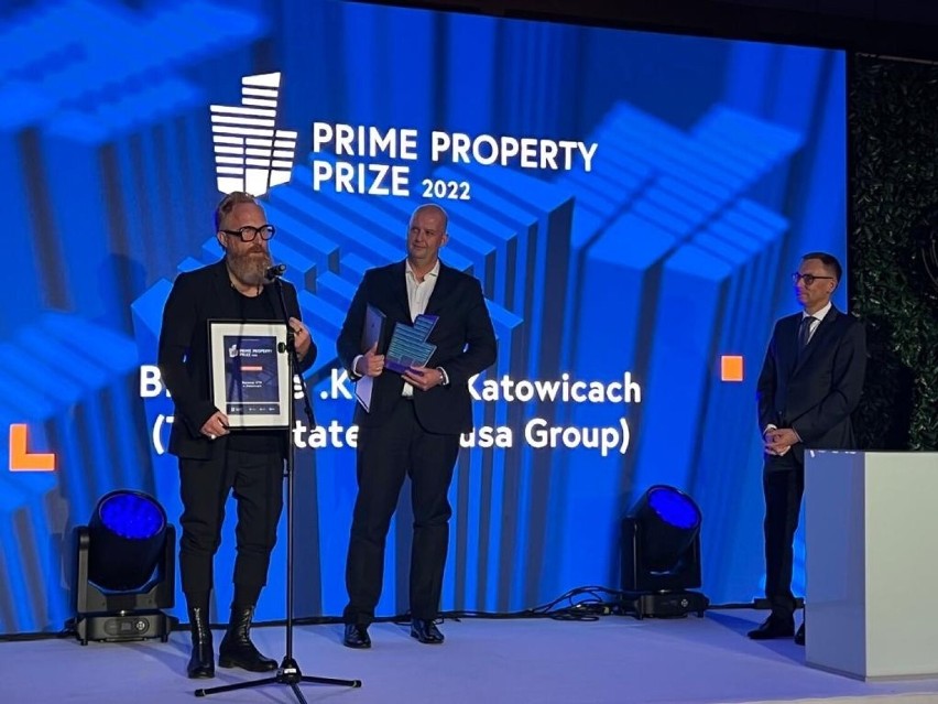 Nagrodę podczas Property Forum 2022 odebrał prezydent miasta...