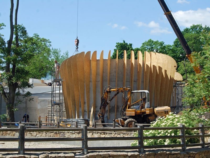 Wrocław: Od dwóch miesięcy budują Afrykarium w zoo (ZDJĘCIA)