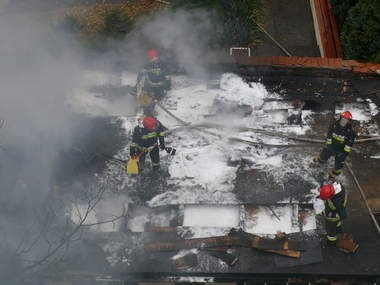 Płonęły budynki gospodarcze przy ulicy Słomianka w Gnieźnie