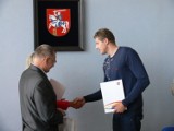 Konrad Czerniak dostał nagrodę od prezydenta Puław