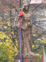 Odsłonięcie pomnika świętej Jadwigi w Radomsku