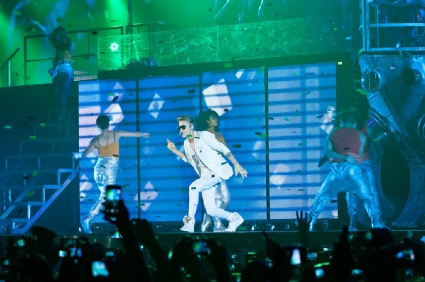 Bieber na jedynym koncercie w Polsce