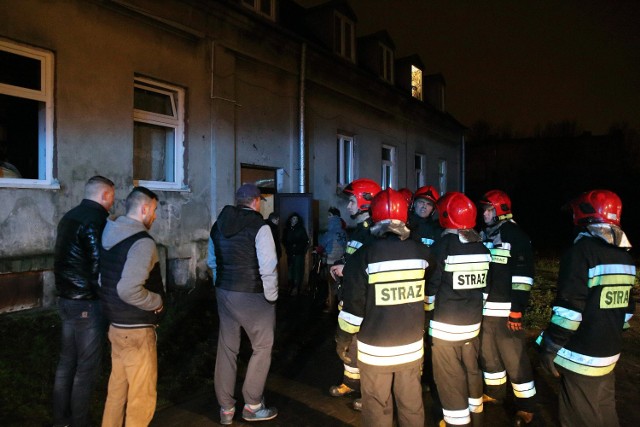 Pożar w kamienicy TBS na Wiejskiej w Piotrkowie