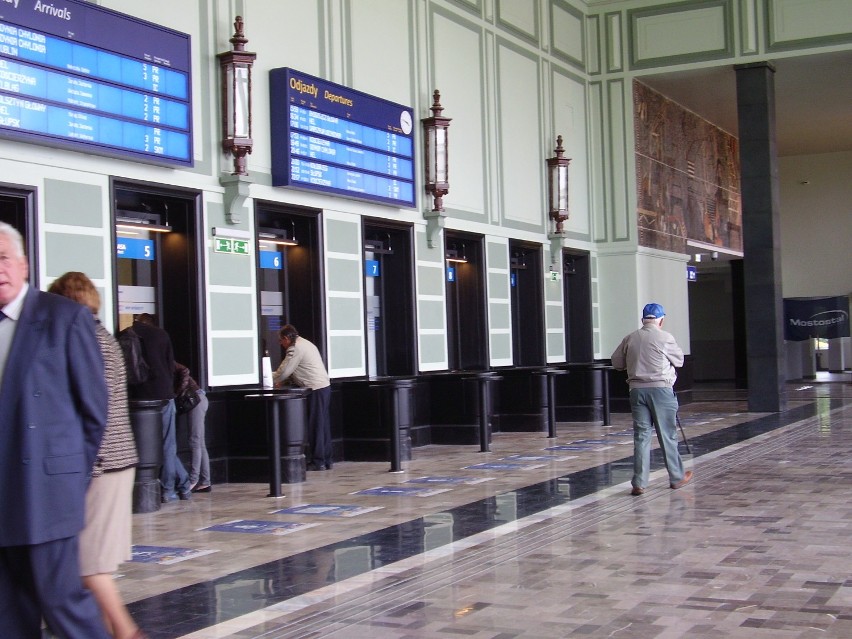 Dworzec w Gdyni po renowacji