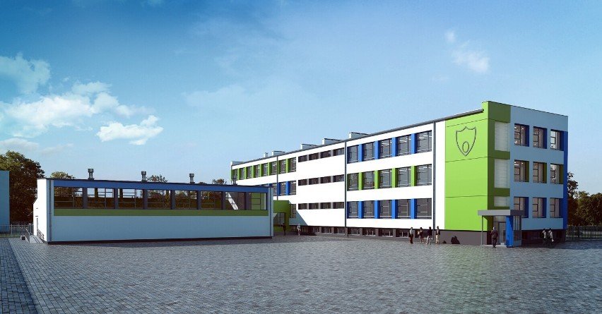 Kilkumilionowa inwestycja na budynku szkoły w Mieścisku. Jak będzie wyglądała po remoncie? 