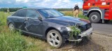Wypadek pod Gołańczą. Kierowca dostał ponad tysiąc złotych mandatu. Jakie są ustalenia policji? 