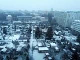 Zima w Krakowie. Spadł pierwszy śnieg, biały poranek w mieście [ZDJĘCIA]