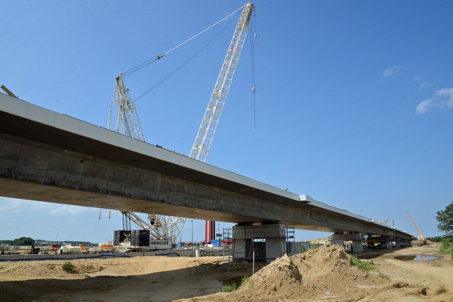 940-metrowa estakada jest już gotowa. To na niej znajdzie się przystanek PKM "Port Lotniczy".