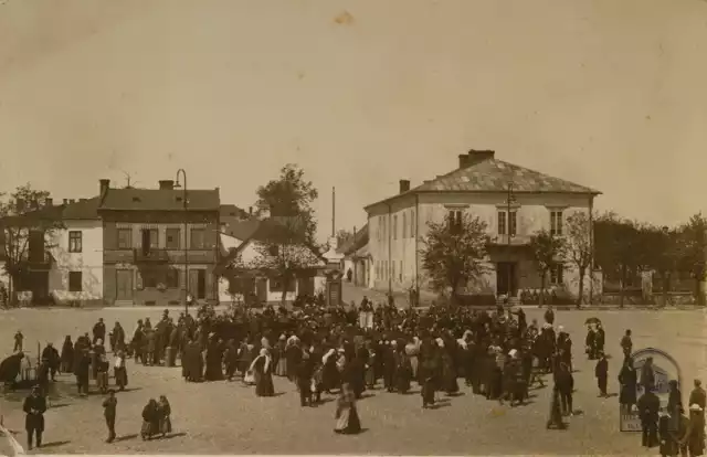 Odsłonięcie pomnika Tadeusza Kościuszki w Opocznie, 1917 r.