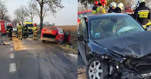 Do wypadku doszło na drodze w miejscowości Moszczonne