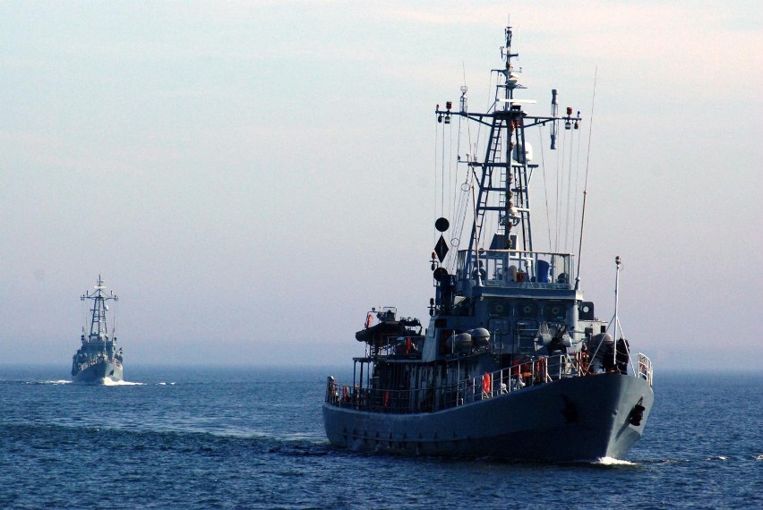 Gdynia: Marynarka Wojenna zakończyła manewry i cwiczenia. Okręty wróciły do portu