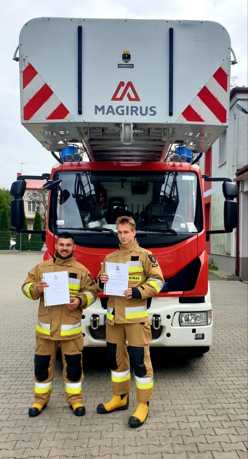 Strażacy OSP szkolili się w Komendzie Powiatowej Państwowej Straży Pożarnej w Radomsku