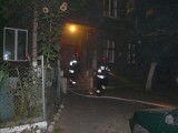 Pożar w kamienicy przy Kilińskiego w Pabianicach