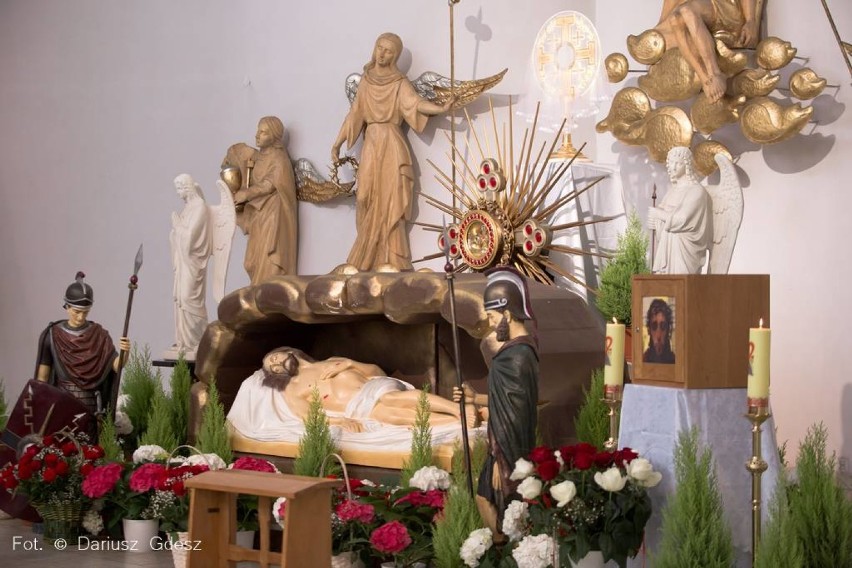 Wałbrzych: Wielka Sobota w Sanktuarium Relikwii Drzewa Krzyża Świętego [ZDJĘCIA]