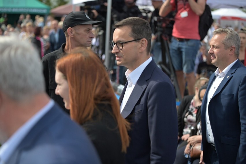 Premier Mateusz Morawiecki w Myśliwcu: - Będziemy zabezpieczać polską wieś