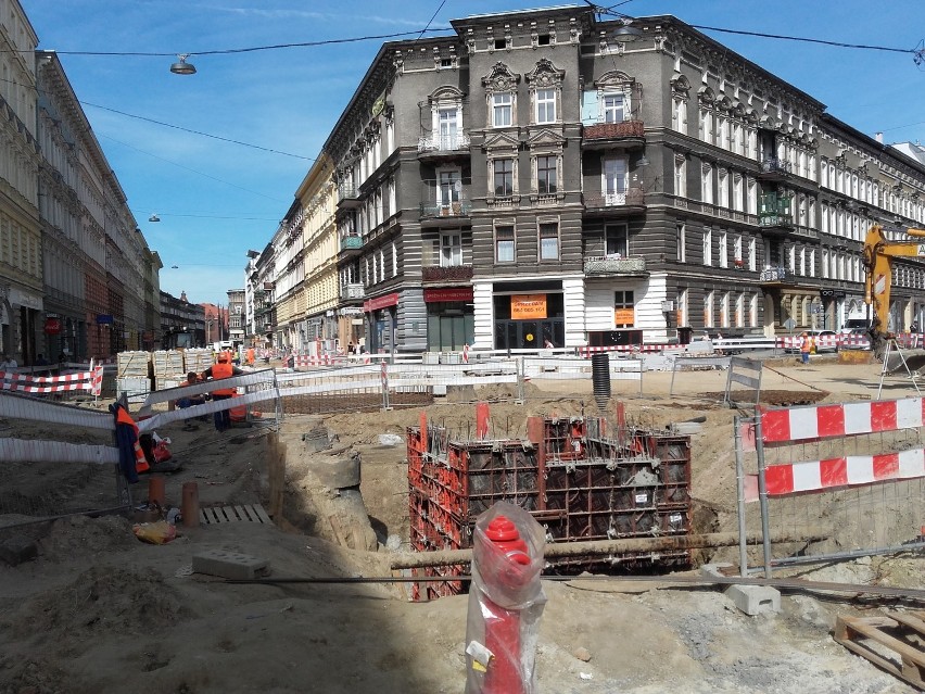 Przebudowa ulicy Jagiellońskiej. Prace już na półmetku