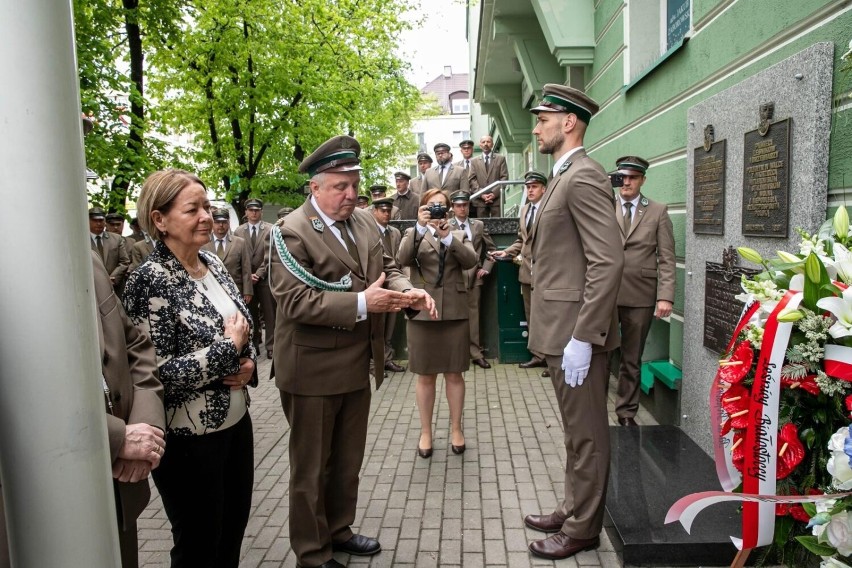 Odsłonięcie tablicy pamiątkowej poświęconej prof. Janowi...