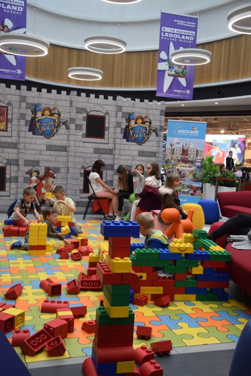 Legoland w galerii handlowej Gemini Park w Tychach