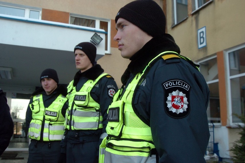 KMP Słupsk: Litewscy policjanci patrolują ulice Słupska [ZDJĘCIA, FILM]