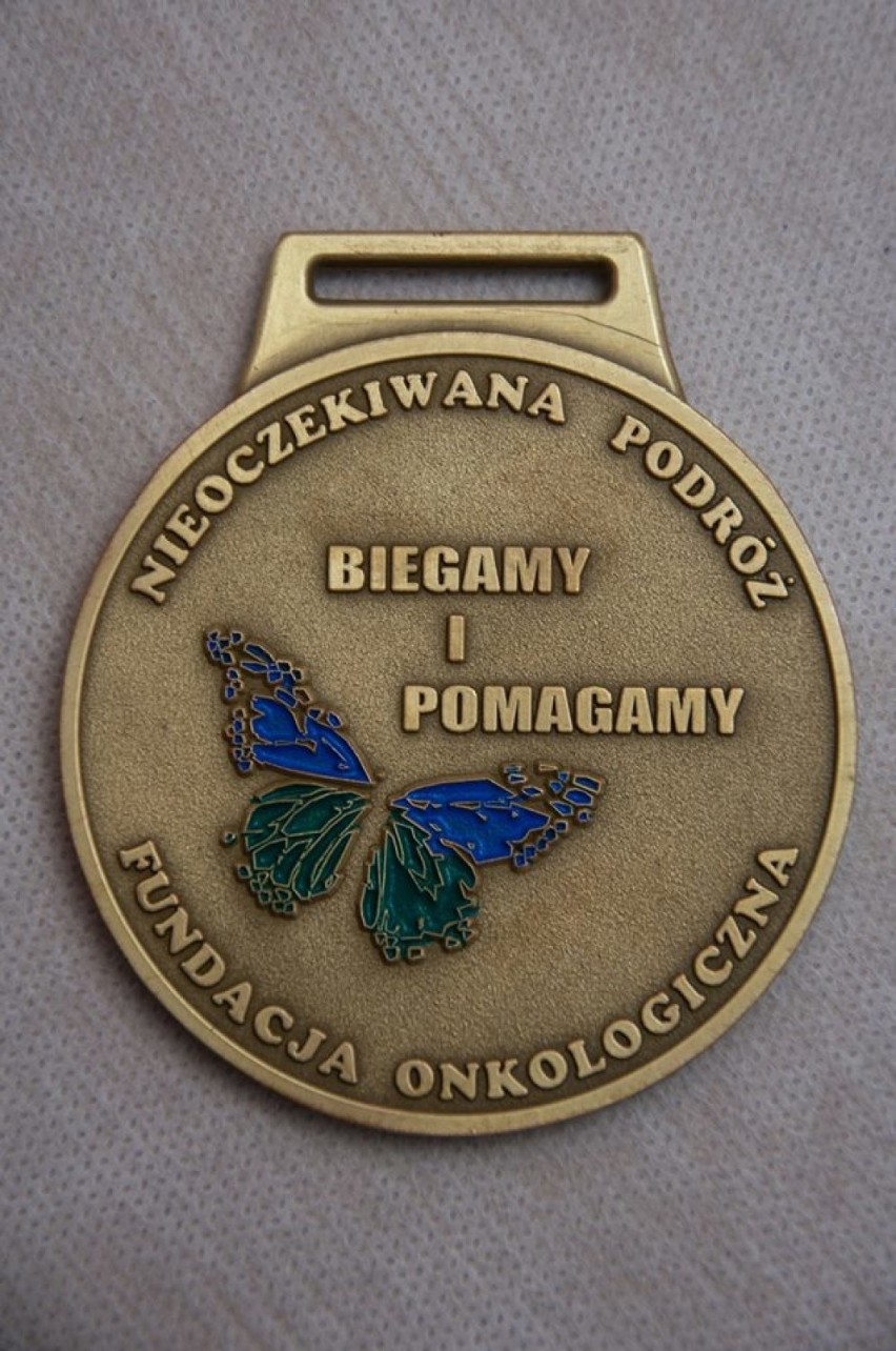 Tak będzie wyglądał medal VI Kwidzyńskiego Biegu Papiernika 
