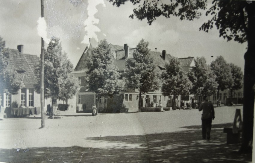 Plac na terenie oflagu. Zdjęcie z 1941 roku