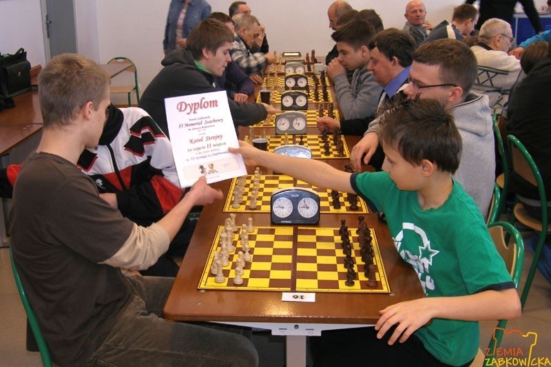 Turniej szachowy w Budzowie