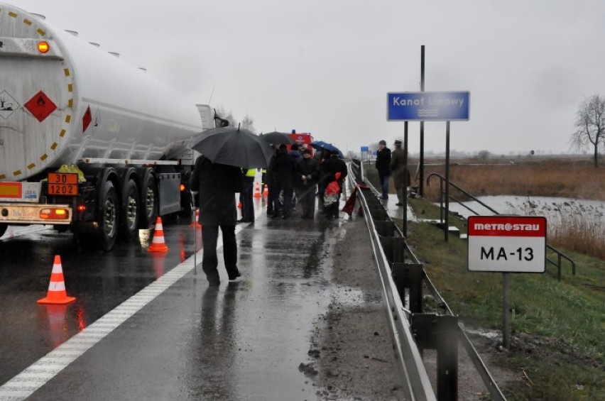 Nowy Dwór Gdański. Nad rzeką Linawa w Nowym Dworze Gdańskim...