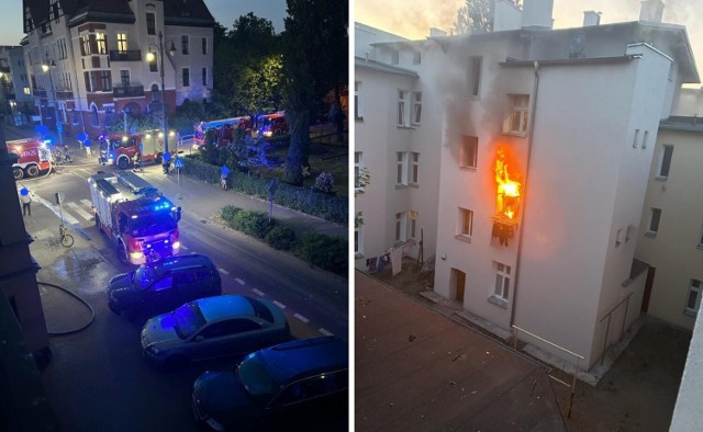 Jak informuje nas mł. bryg. Aleksandra Starowicz, oficer prasowy KM PSP w Toruniu, w akcji gaśniczej udział wzięło 6 zastępów straży pożarnej, w tym 18 ratowników PSP