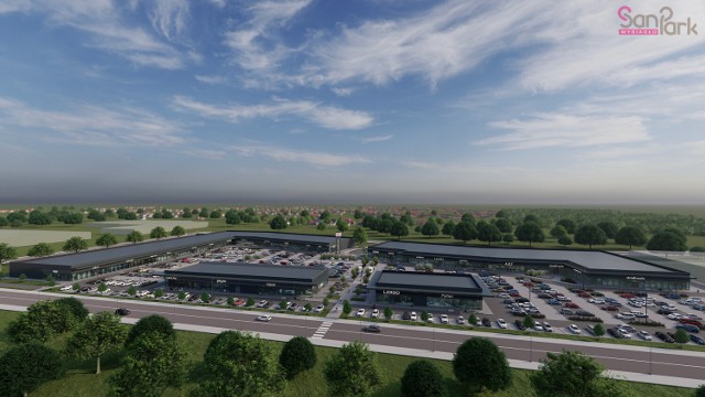 Rozpoczęła się realizacja inwestycji San Park Mysiadło, czyli największego obecnie realizowanego kompleksu handlowego na Mazowszu.